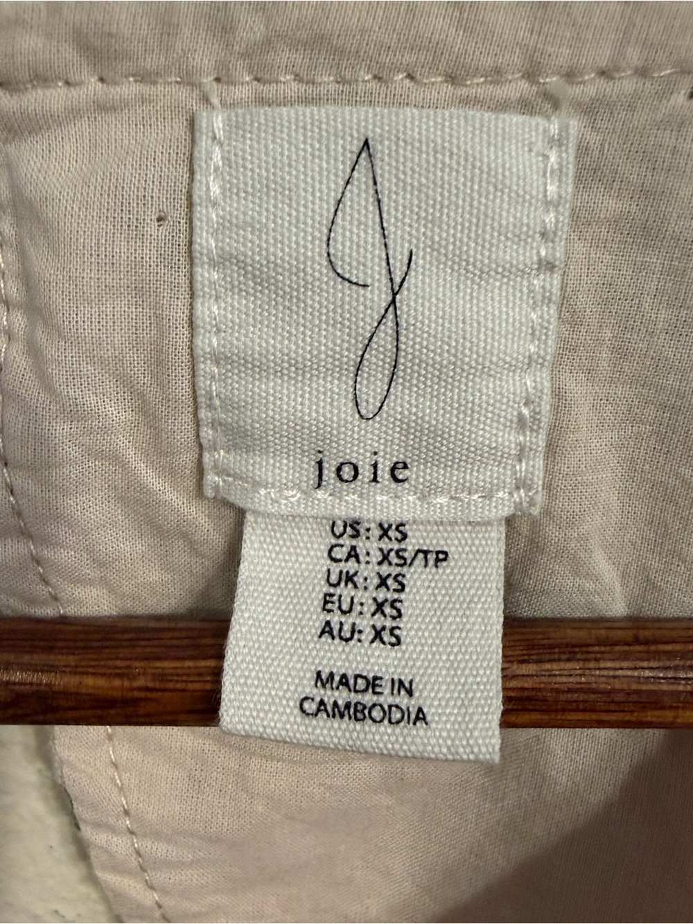 Joie Linen Floral Mini Dress XS Tropical Boho Keyhole Back - Picture 4 of 7
